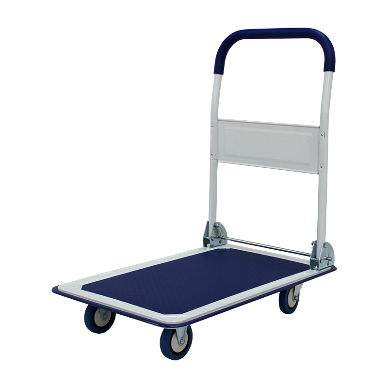 Handtrolley van 300 kg Industrieel Opvouwbare stalen platformwagen