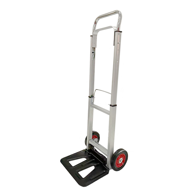 tweewielige trolley 90KG multifunctionele opvouwbare bagagewagen voor boodschappen in de supermarkt